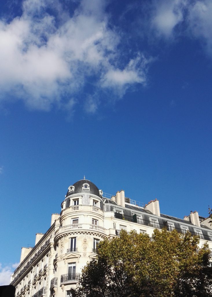 Toits de Paris- ciel bleu