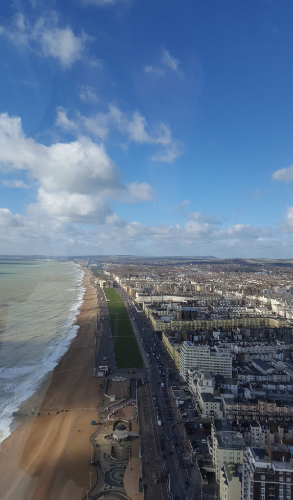 Une française à Brighton, bilan des 2 mois: tour British Airways i360