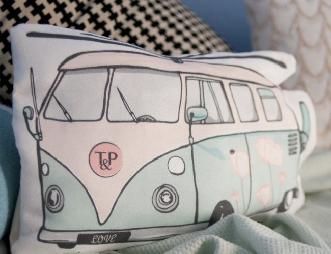 Van tea&Poppies doudou DIY coussin combivan