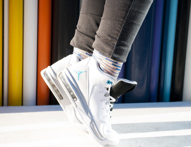 #sorstachaussette chaussettes l'atelier St Eustache Paris, chaussures Nike Air Jordan, shooting par Tea&Poppies