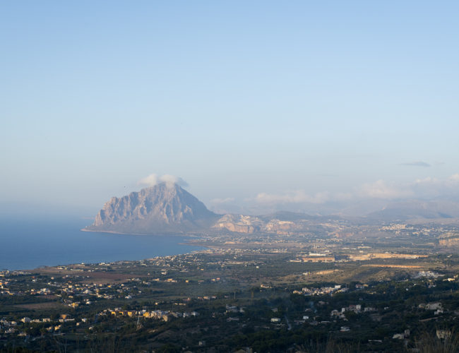 photo, paysage, sicile, Italie, Erice