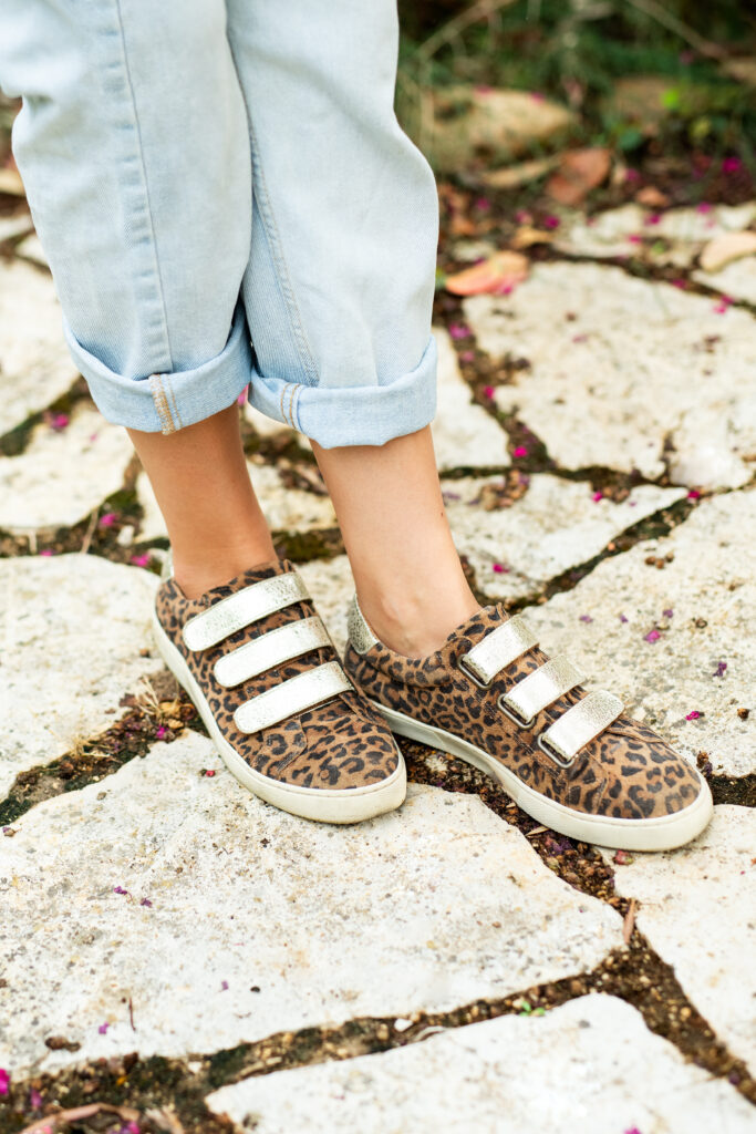 Jules & Jenn, basket éco-responsable, basket femme, basket leopard